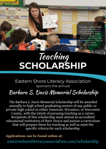 Barbara S. Davis Scholarship Flyer