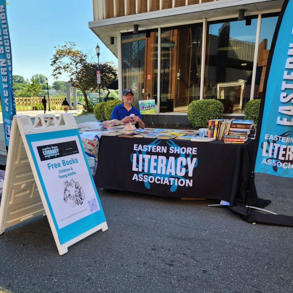 Eastern Shore Literacy Association Stand